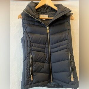 Michael Kors Women's Dark Puffer Vest
